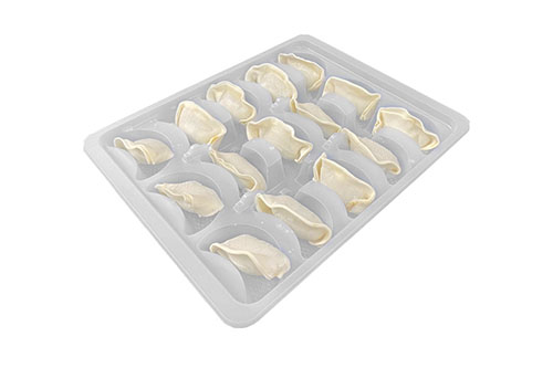 速冻食品饺子馄饨吸塑包装内盒